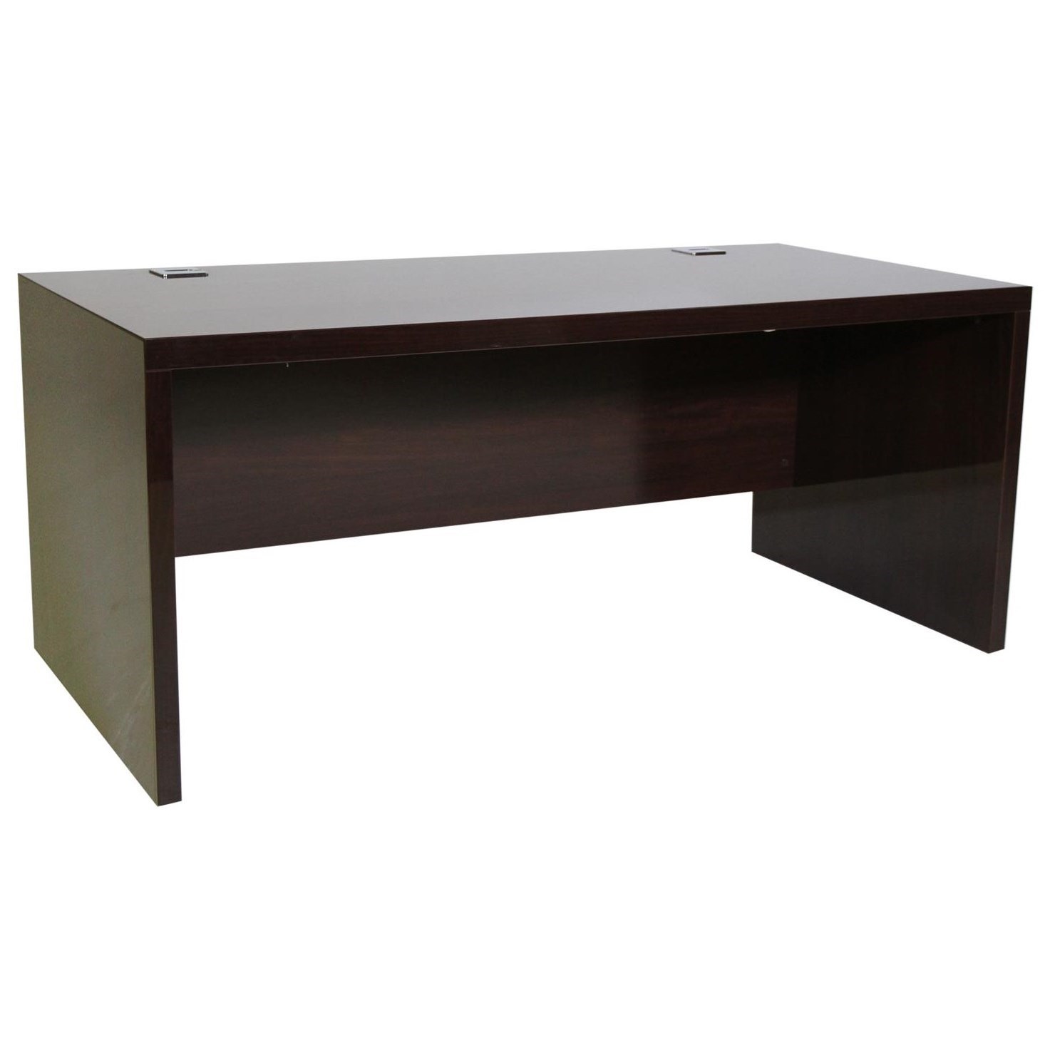 Alf Italia Pisa KJPI880CN Desk with 2 Wireways | Corner Furniture
